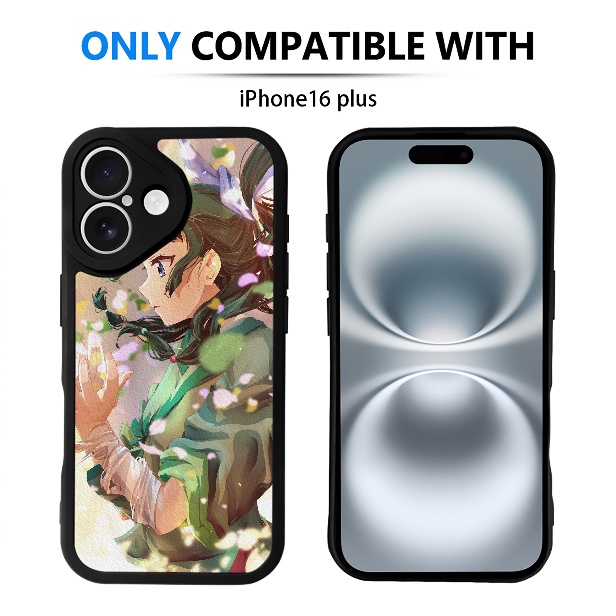 （画像用） 薬屋のひとりごと The Apothecary Diaries 【iPhone 16シリーズ対応】シリコンスマホケース（レザー調） 材質：シリコン